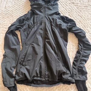 Lululemon Black Hooded Jacket
